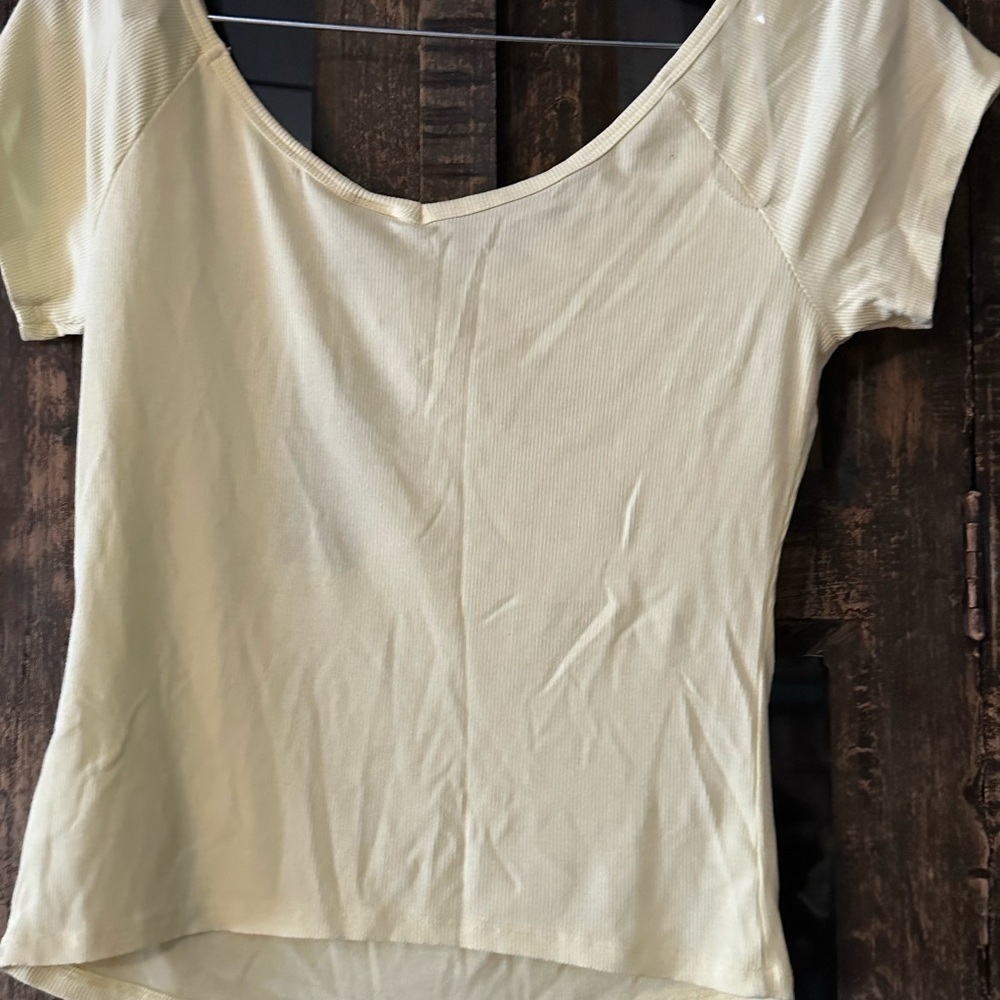 A New Day Navy Tank and Wild Fable Yellow Women Tops size Medium - Picture 5 of 5